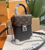 Brown Monogram Camera Box Bag