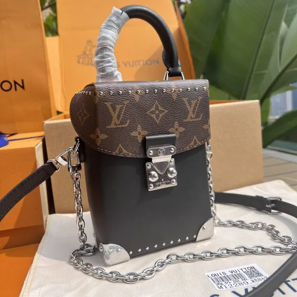 Brown Monogram Camera Box Bag