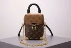 Brown Monogram Camera Box Bag