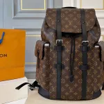 Brown Monogram LV Backpack