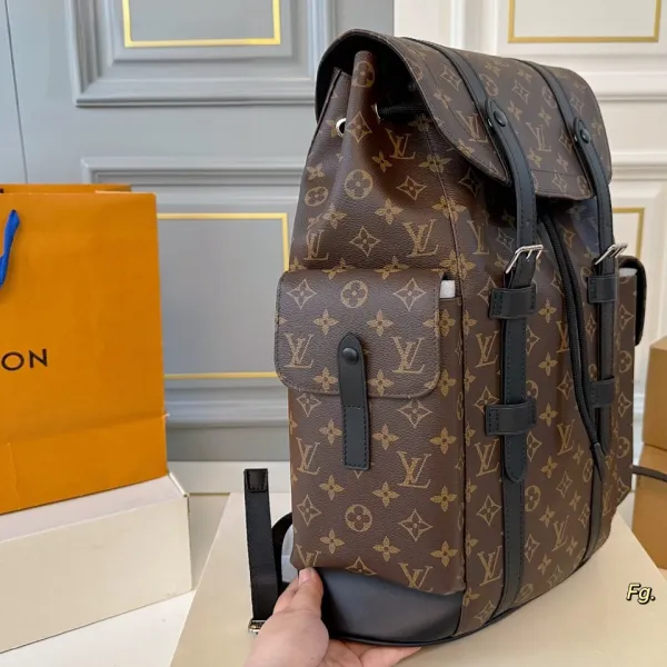 Brown Monogram LV Backpack
