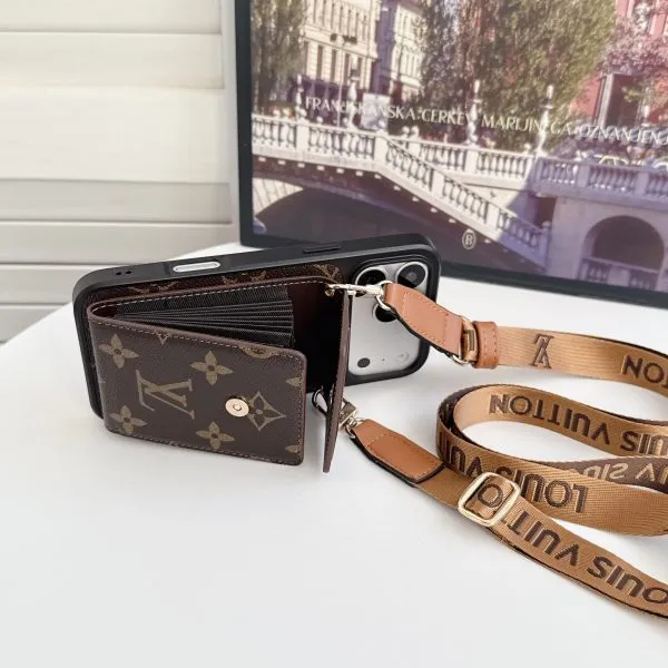 Crossbody LV-Style iPhone Case
