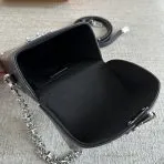 LV Black Camera Box Handbag