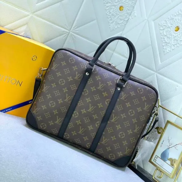Louis Vuitton Brown Monogram Briefcase