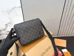 LV District Printed Flap Messenger Bag