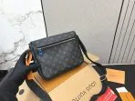 LV District Printed Flap Messenger Bag