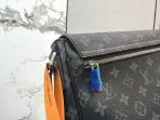 LV District Printed Flap Messenger Bag