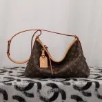 LV East West Canvas Handbag