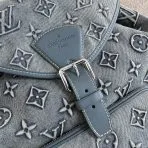 LV Fabric Denim Backpack