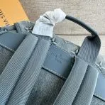 LV Fabric Denim Backpack