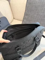Monogram Black Briefcase - image 10