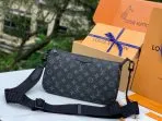LV Monogram Canvas Men's Crossbody Bag