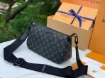 LV Monogram Canvas Men's Crossbody Bag