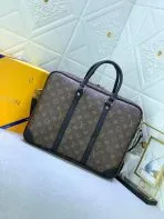 Louis Vuitton Brown Monogram Briefcase