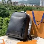Men's Backpack in Cross-Grain Calfskin