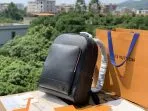 Men's Backpack in Cross-Grain Calfskin