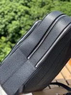 Men's Backpack in Cross-Grain Calfskin