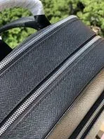 Men's Backpack in Cross-Grain Calfskin