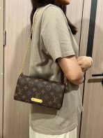 Monogram Canvas Crossbody Purse