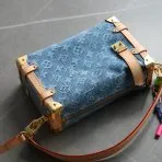 Denim LV Trunk case