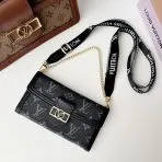 Samsung Galaxy Designer Phone Case- Black Monogram