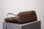 Brown Checkered Neverfull Handbag - image 6