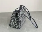 Classic Oblique Jacquard Fabric Handbag
