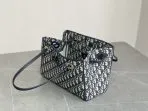 Classic Oblique Jacquard Fabric Handbag