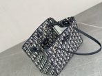 Classic Oblique Jacquard Fabric Handbag