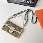 Denim Design iPhone Case-KHAKI