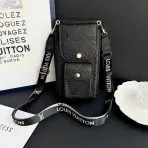 Designer Crossbody Pouch Smartphone-Black LV