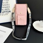 Designer Crossbody Pouch Smartphone-Pink