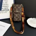 Designer Crossbody Phone Pouch