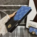 Designer Leather Patch Phone Case