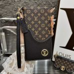 Designer Leather Patch Phone Case