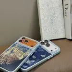 Dior Rhinestone iPhone Case