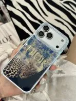 Dior Rhinestone iPhone Case