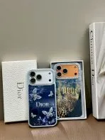 Dior Rhinestone iPhone Case