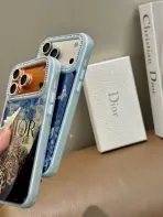 Dior Rhinestone iPhone Case