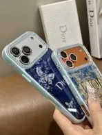 Dior Rhinestone iPhone Case