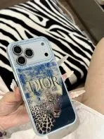 Dior Rhinestone iPhone Case-STYLE 2