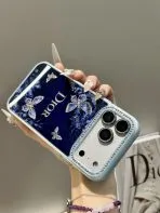 Dior Rhinestone iPhone Case