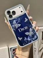 Dior Rhinestone iPhone Case