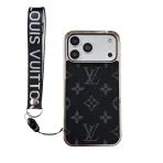 Electroplated LV Magsafe Phone Case Hand Strap for 13-18/Pro/Pro Max