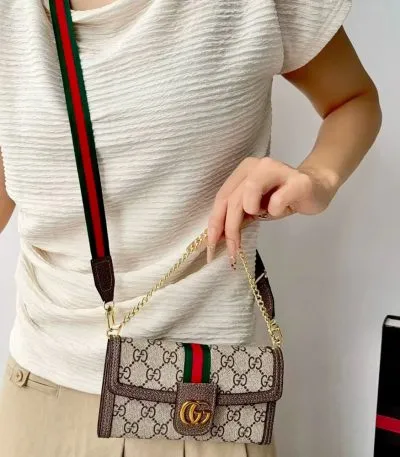 GG Design Wallet Phone Case