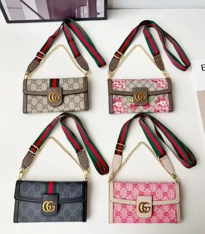 GG Design Wallet Phone Case