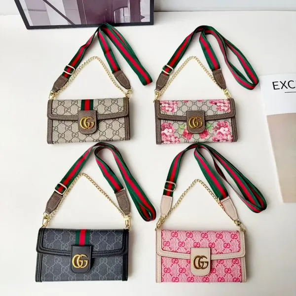 GG Design Wallet Phone Case