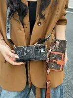 Samsung Galaxy LV Phone Case Card Holder Crossbody