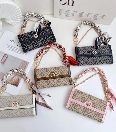 Tory Burch Crossbody Wallet iPhone Case