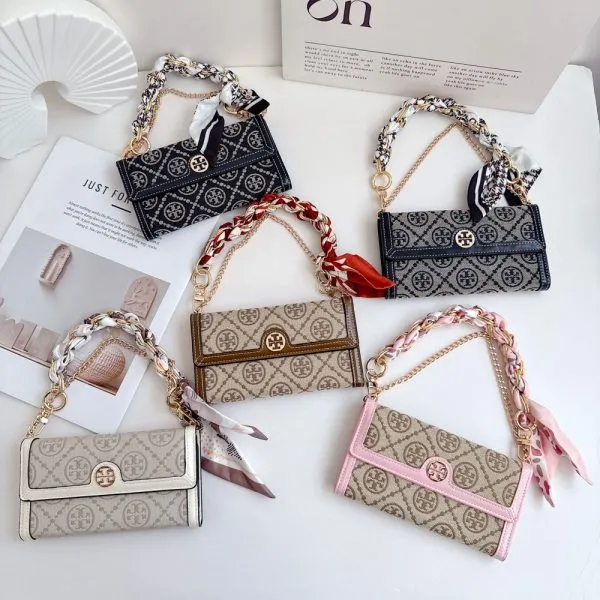 Tory Burch Crossbody Wallet iPhone Case